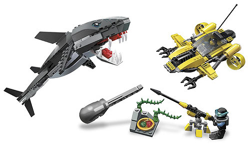 LEGO Aqua Raiders Tiger Shark Attack Set (7773)