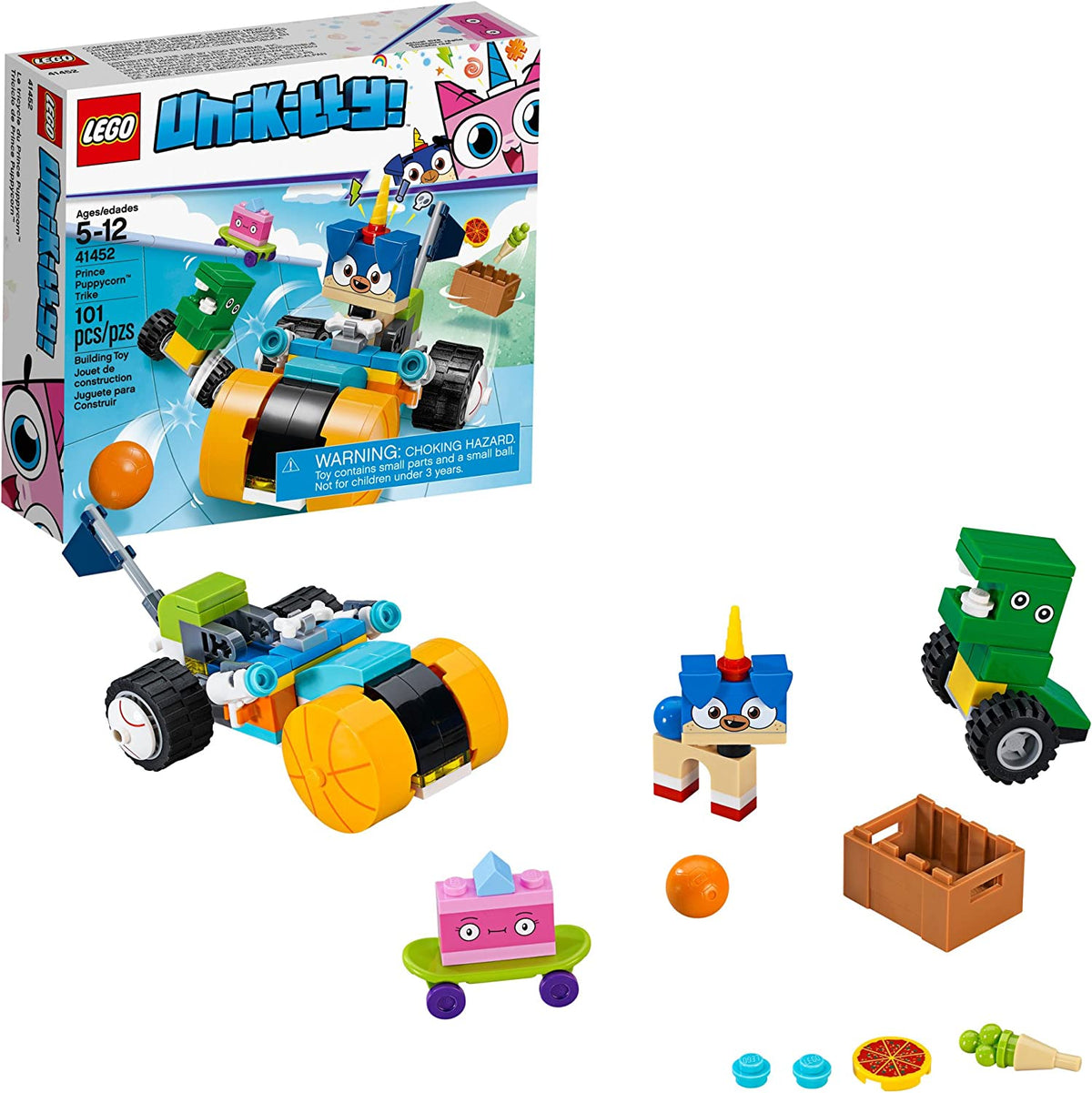 Prince Puppycorn Trike - LEGO Unikitty Set (41452)
