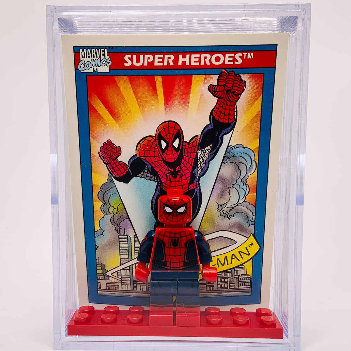 Spider-Man with Trading Card & Collector’s Case
