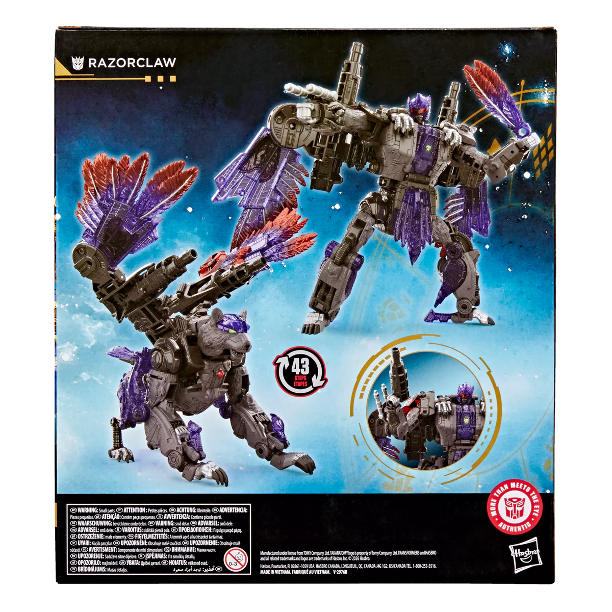 Transformers Age of the Primes Leader Class Razorclaw