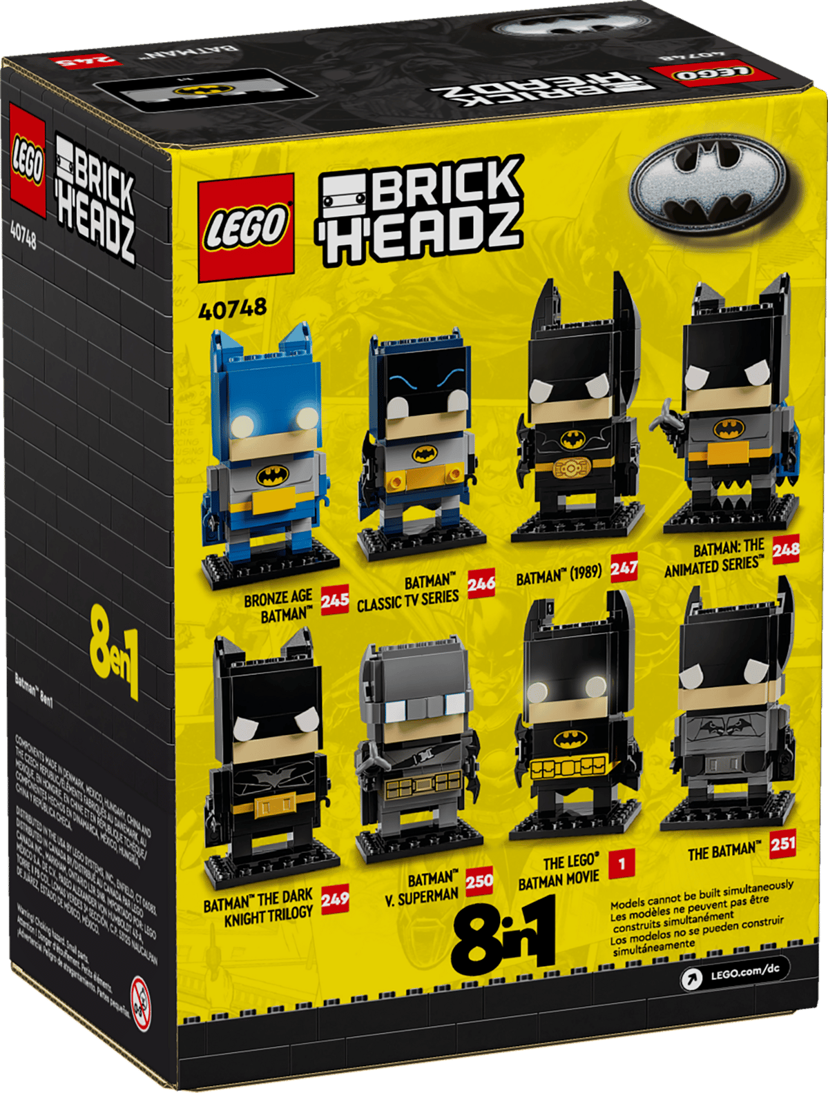 LEGO BrickHeadz Batman 8in1 (40748)