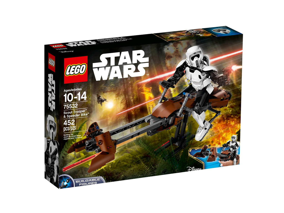 LEGO Star Wars Scout Trooper & Speeder Bike Set (75532)