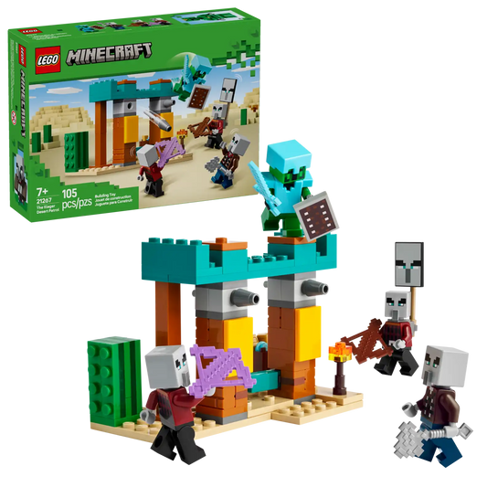 LEGO Minecraft The Illager Desert Patrol (21267)