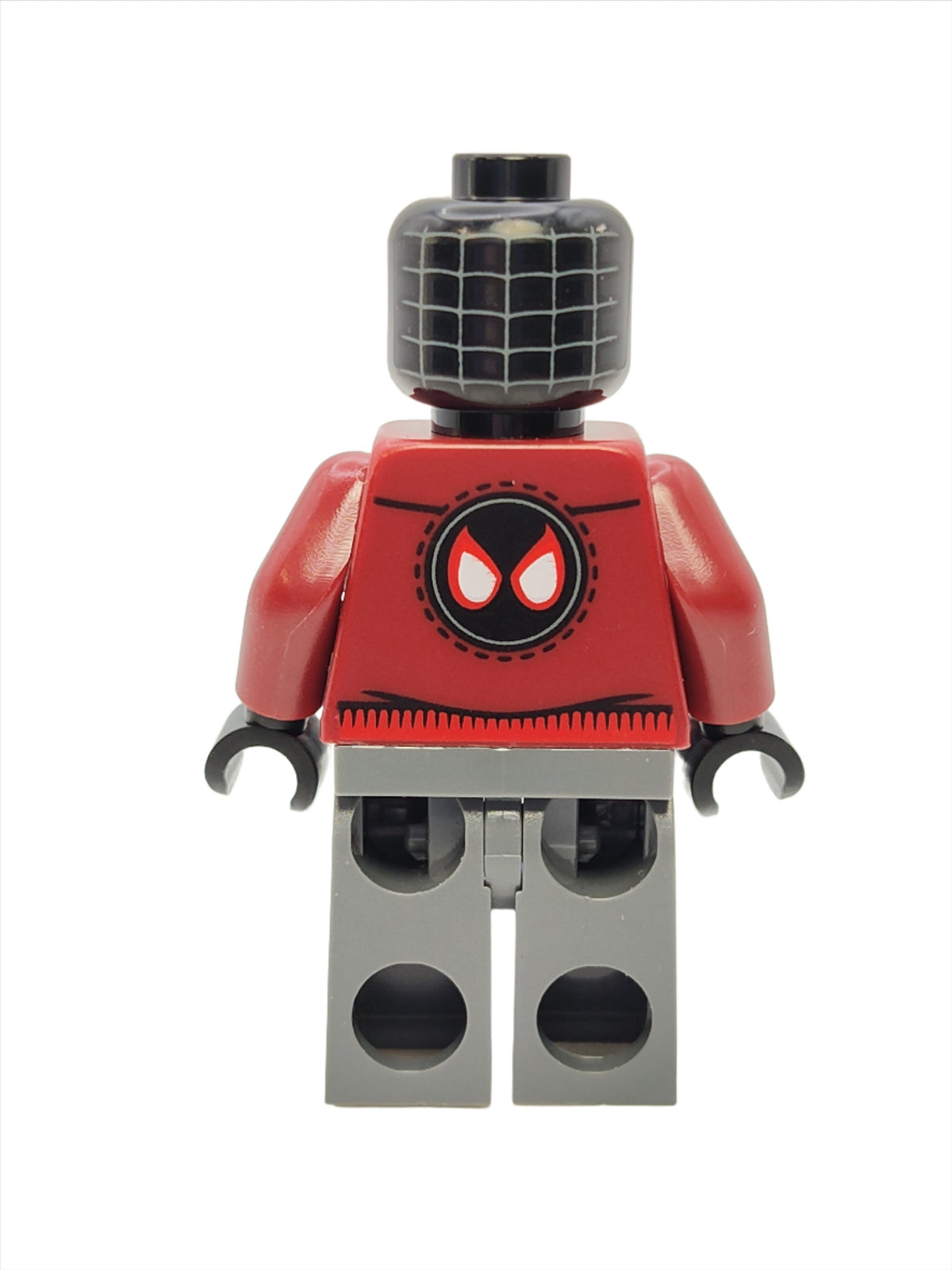 Spider-Man (Miles Morales) - Dark Red Hood, sh0943, LEGO® Marvel Minifigure