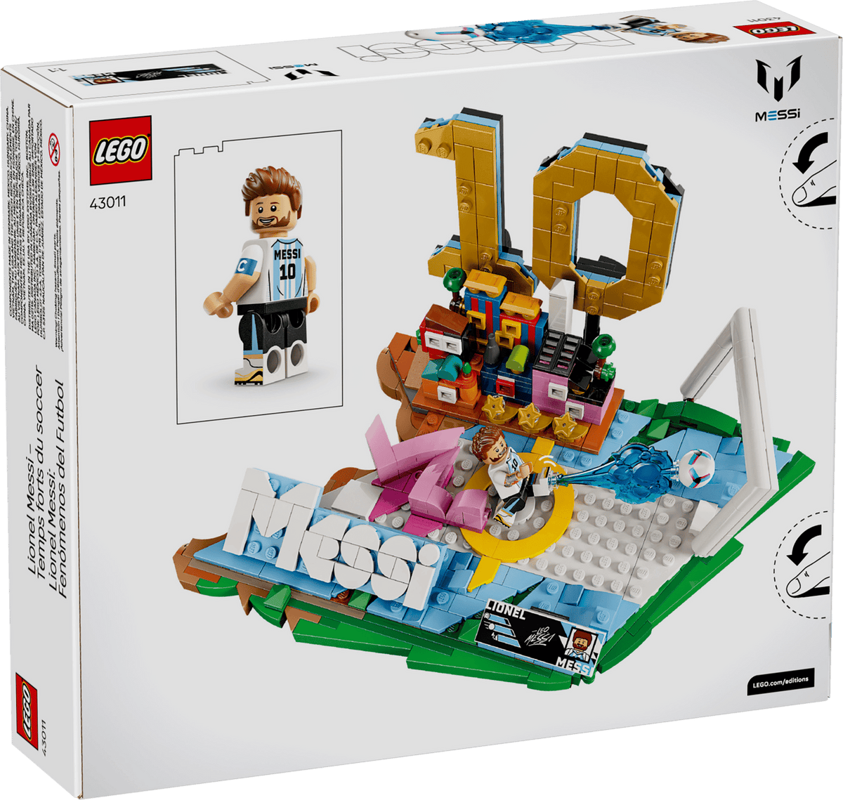 LEGO Editions Lionel Messi – Soccer Highlights Set (43011)