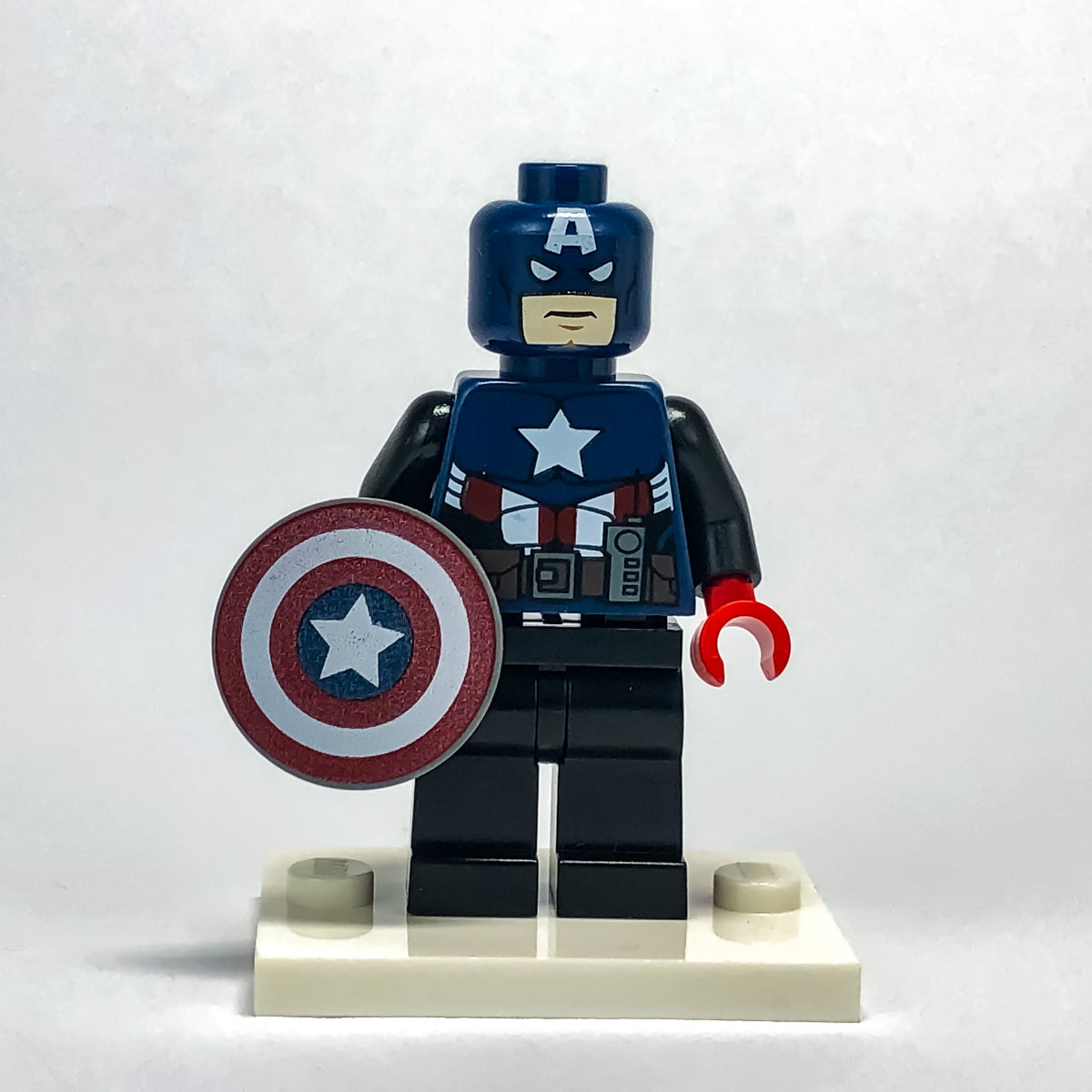 Toy Fair 2012 Captain America, sh0028, LEGO® Marvel Minifigure