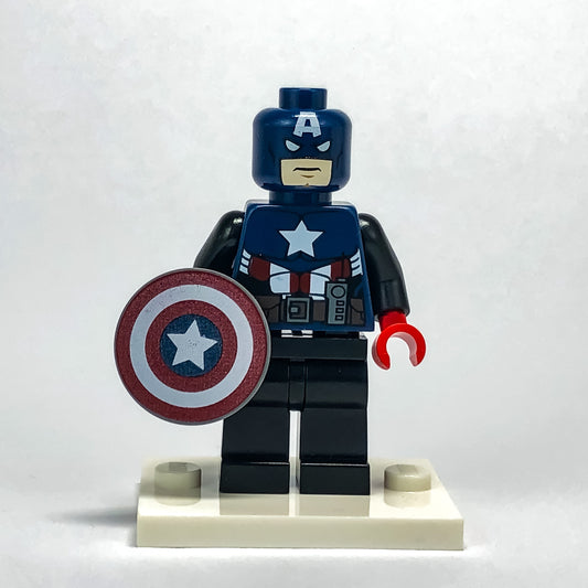 Toy Fair 2012 Captain America, sh0028, LEGO® Marvel Minifigure