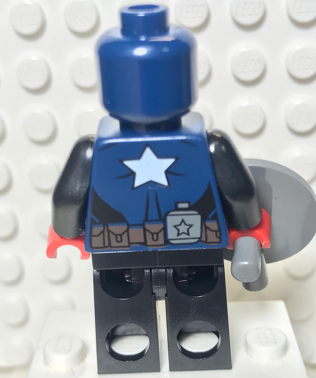 Toy Fair 2012 Captain America, sh0028, LEGO® Marvel Minifigure