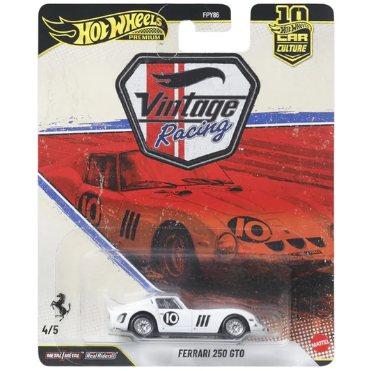 HWJKF25 Hotwheel Vintage Racing Ferrari 250 GTO