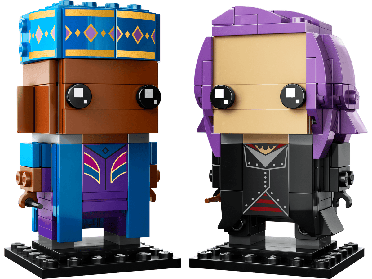 LEGO Harry Potter Kingsley Shacklebolt and Nymphadora Tonks BrickHeadz Set (40618)