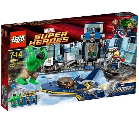 LEGO Marvel Super Heroes - Hulk's Helicarrier Breakout Set (6868)