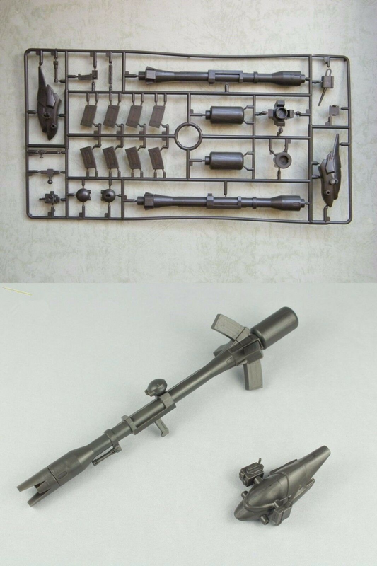 Effect Wings EWMG004 MG 1/100 Strike Bazooka+Astray BuCUE Tactical Reconnaissance Head Model Set